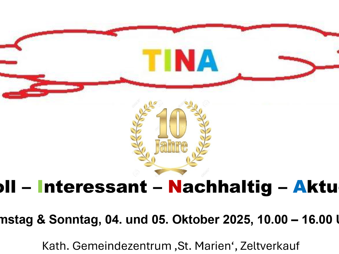 Herbst-Flohmarkt -10-Jahre-TINA