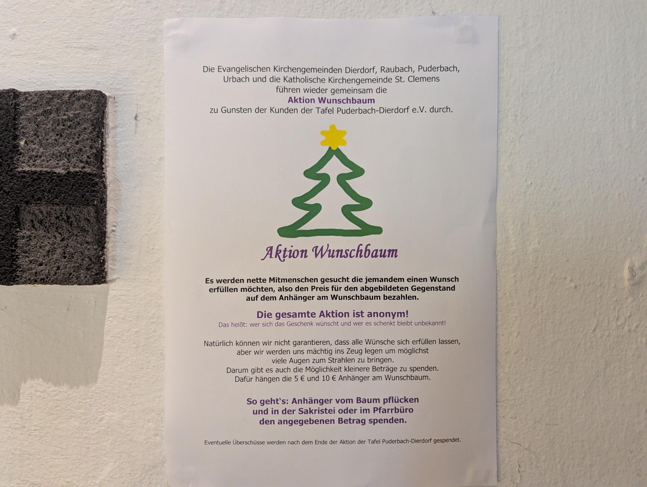 Aktion Wunschbaum 2025