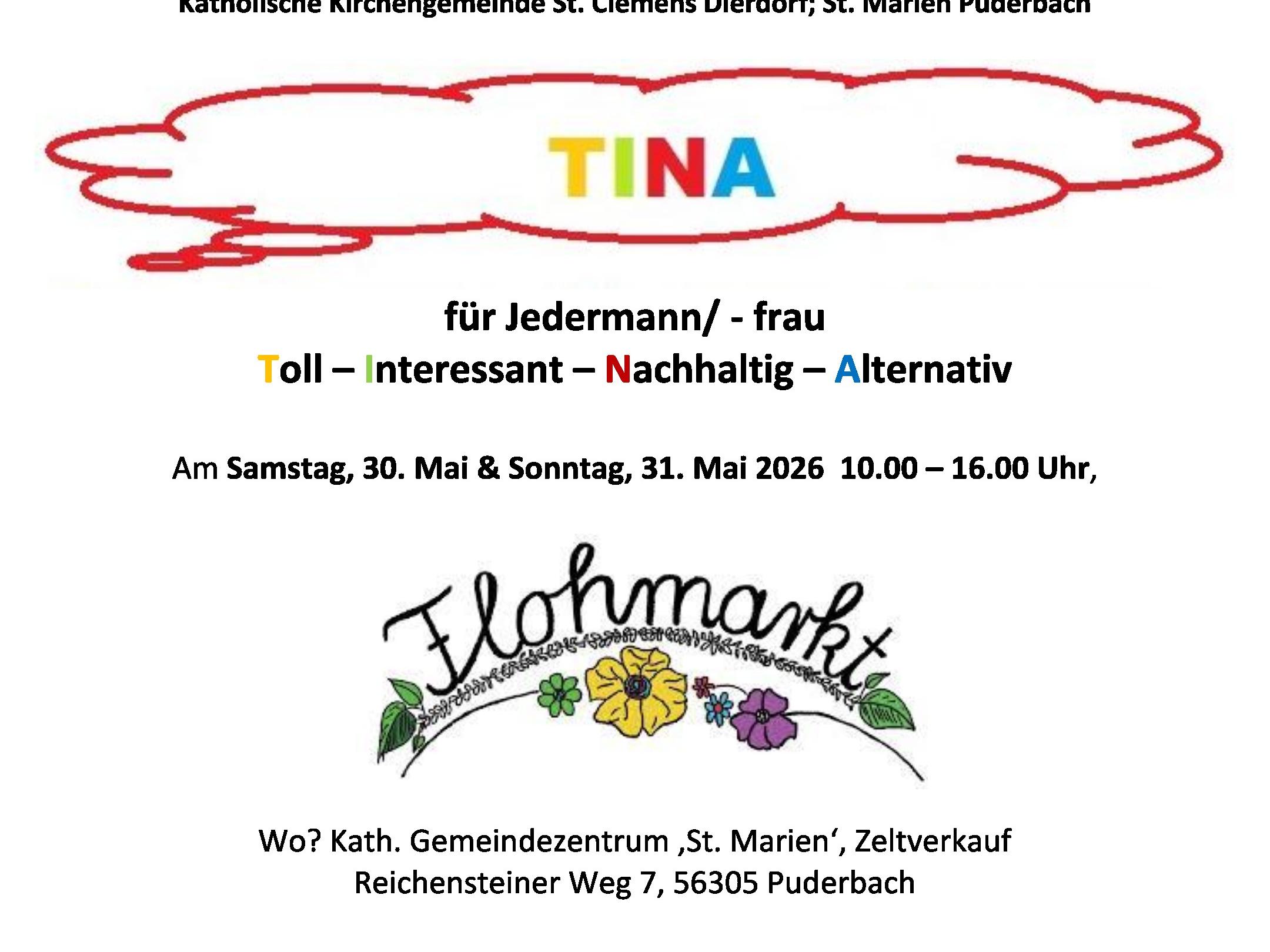 TINA Flohmarkt Sommer 26