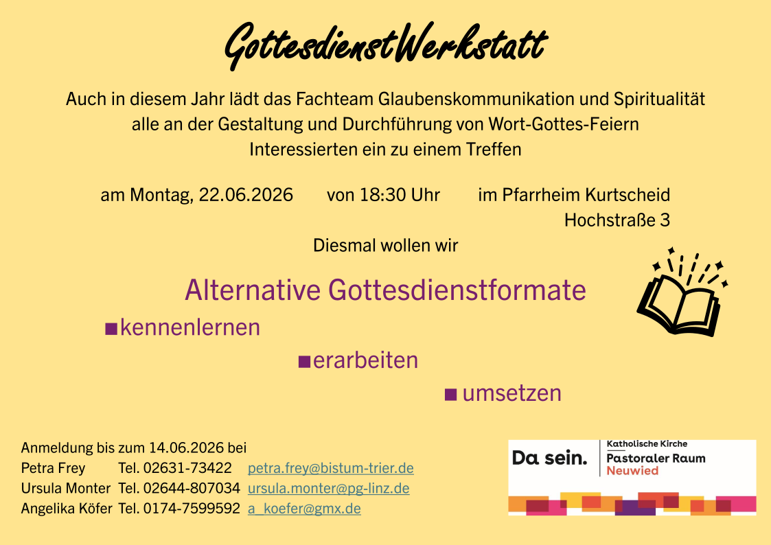 2026_6_22_ Plakat GottesdienstWerkstatt Kurtscheid