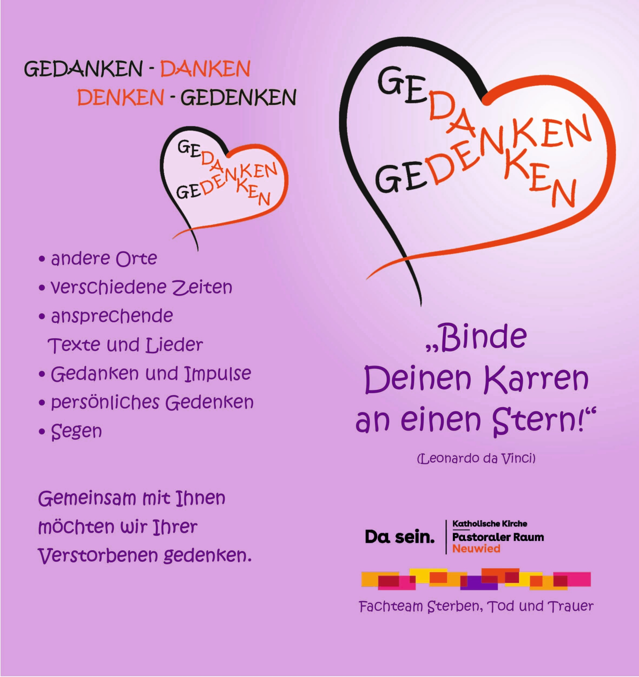 Gedenkgottesdienst Flyer Winter 2026