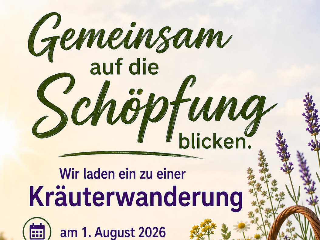 'Gemeinsam auf die Schöpfung Blicken'