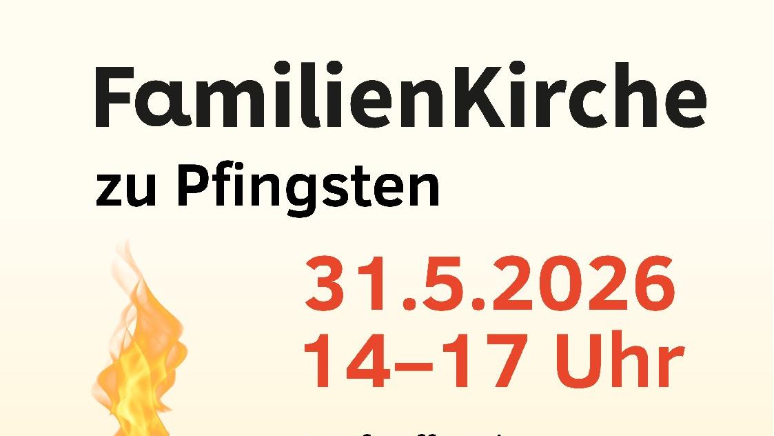 Plakat FamilienKirche 31.05.2026
