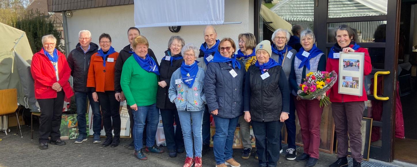 Das TINA-Team verabschiedet Ursel & Hermann Hahn