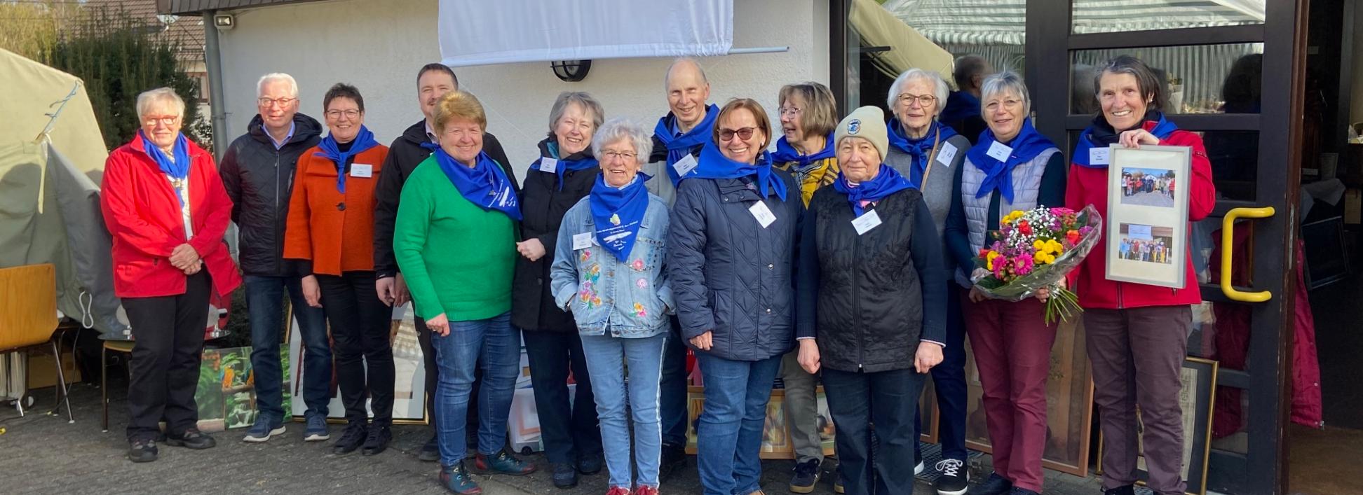 Das TINA-Team verabschiedet Ursel & Hermann Hahn