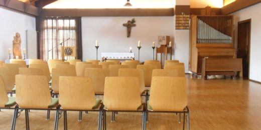 Innenansicht des Kath. Gemeindezentrum St. Marien in Puderbach
